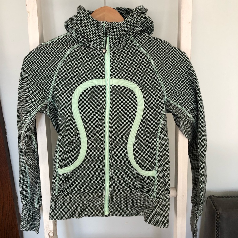 Mint and Black Lululemon jacket